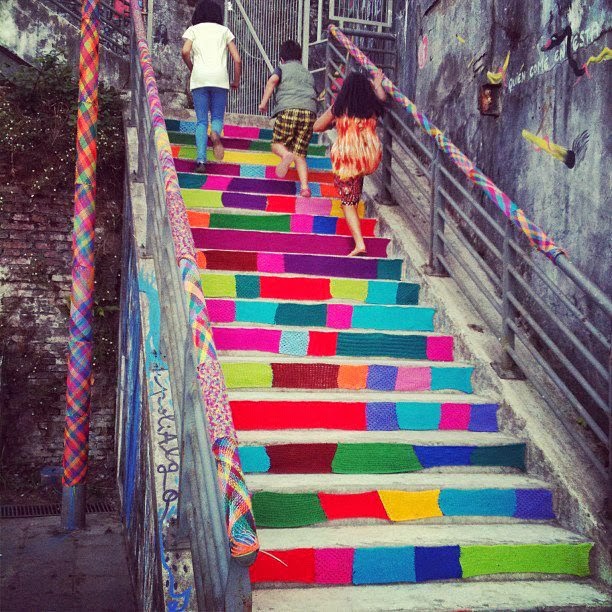 Renkli Merdivenler